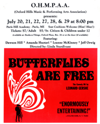 Butterflies Are Free poster