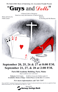 Guys and Dolls poster