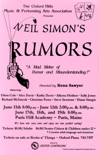 Rumors poster