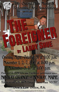 The Foreigner poster