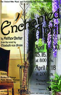 Enchanted April poster