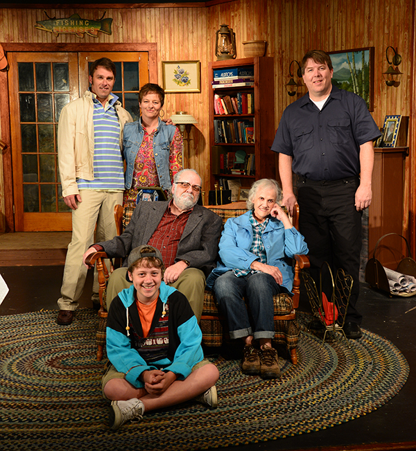 On Golden Pond cast photo