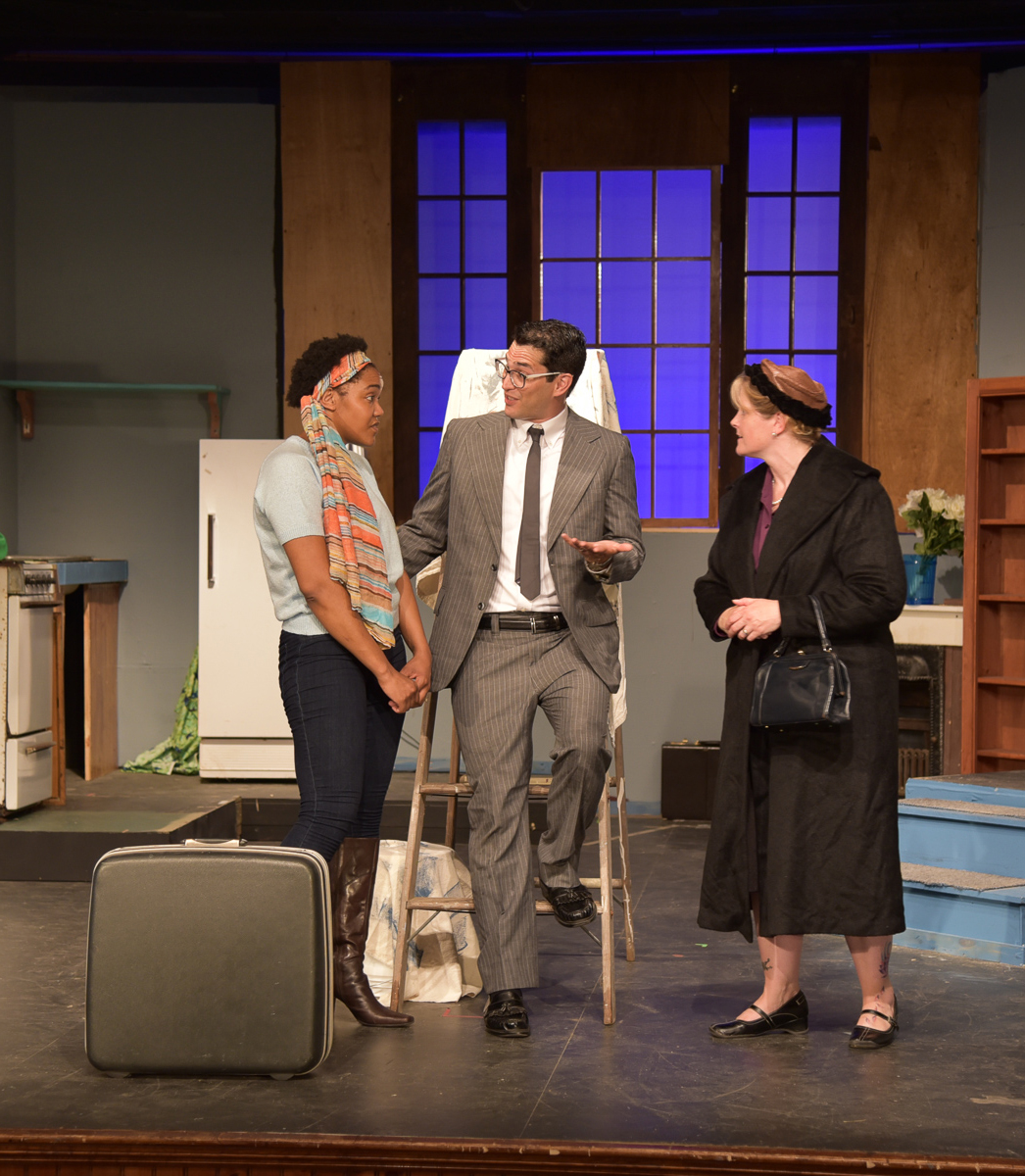 Corie, Paul and Ethel discuss the apartment