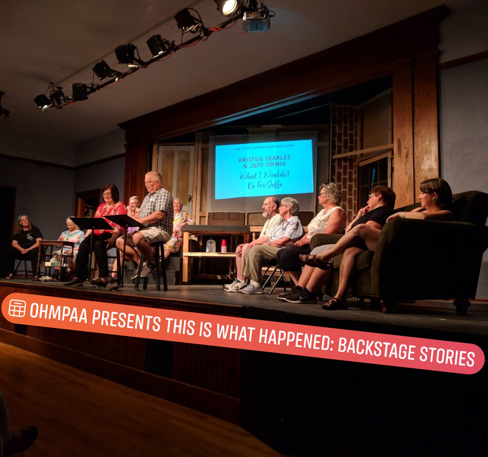 The Backstage Stories presenters
