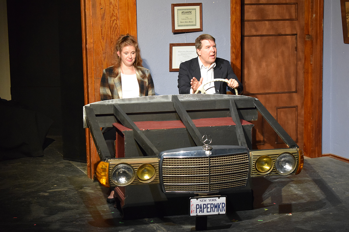 Emily and Henry McCoy in Henry's car